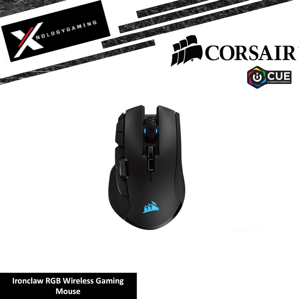 Corsair Ironclaw Wireless Rgb Fps And Moba Gaming Mouse 18 000 Dpi ologygaming