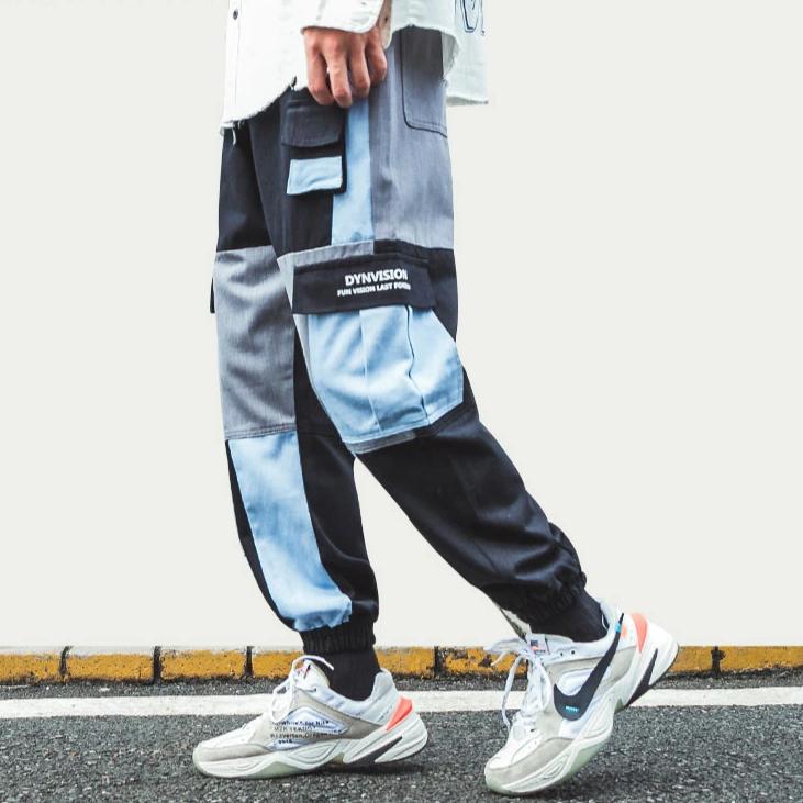 patchwork joggers