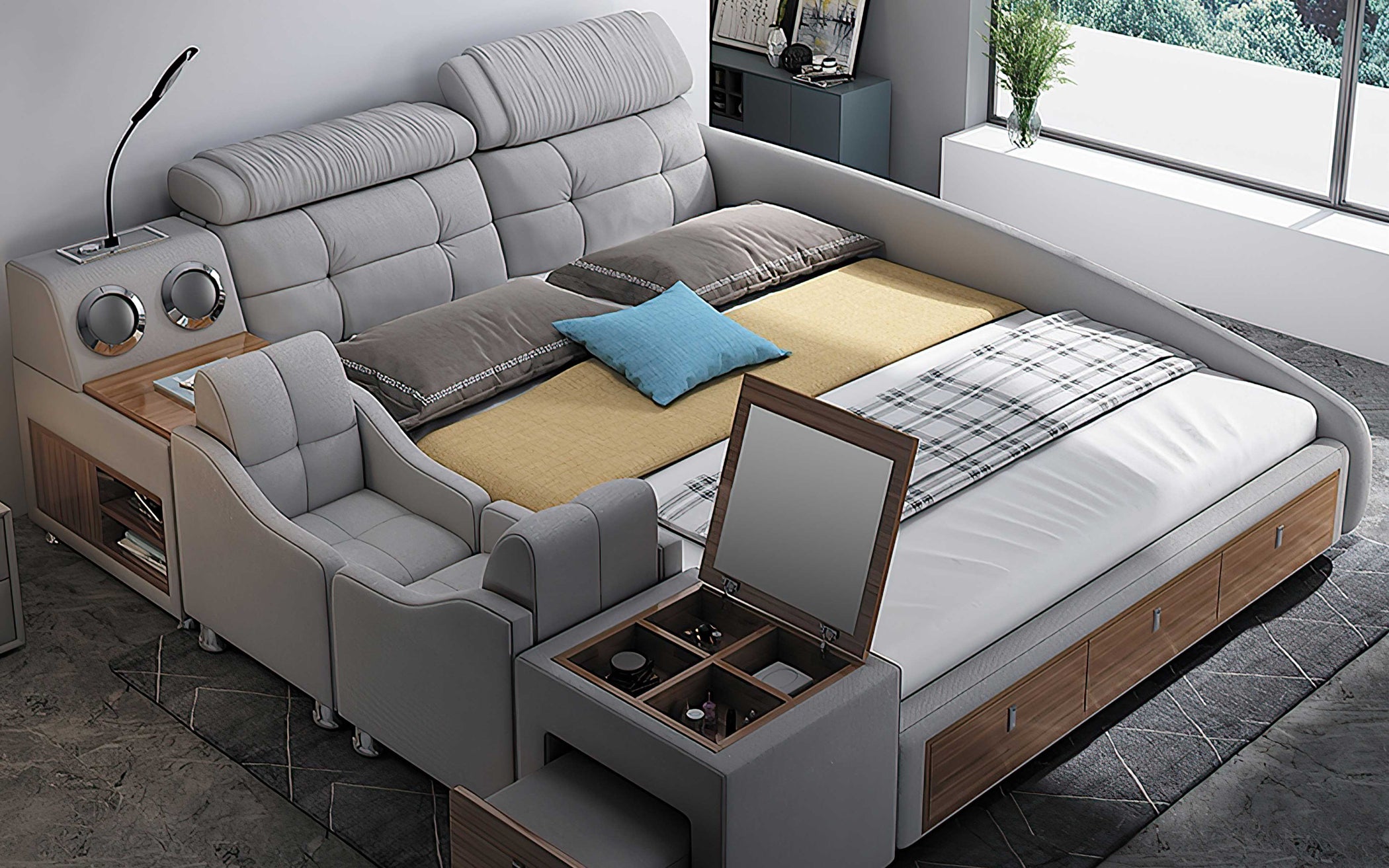 modular queen sofa bed