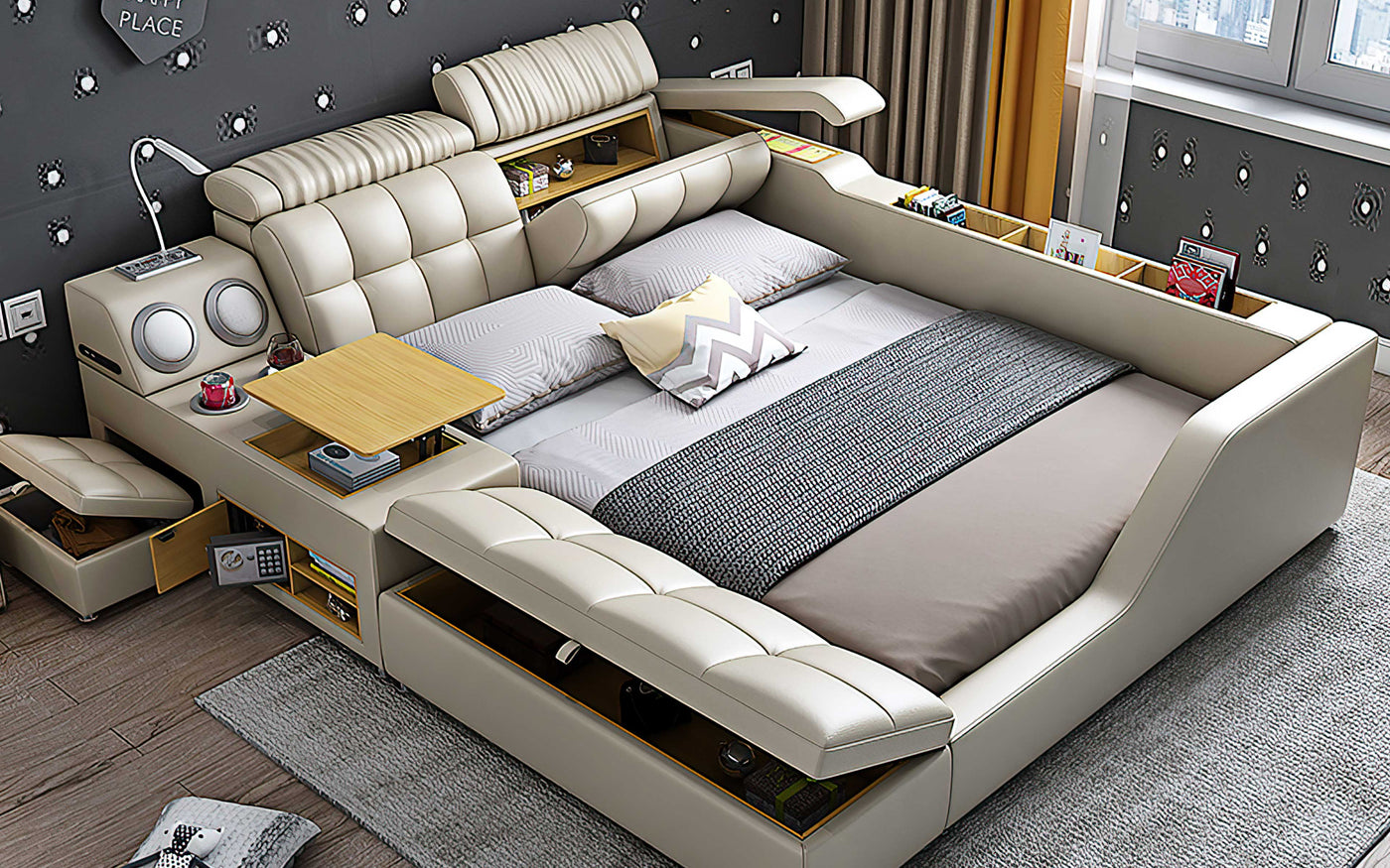 Athena Modern Multifunctional Smart Bed All In One Bed Futuristic Furniture Jubilee Furniture 