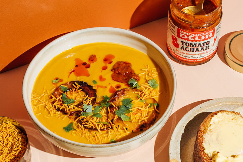 Carrot and Fennel Soup with Orange and Herbs - Brooklyn Supper