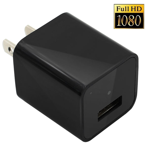 USB Wall Charger Hidden Spy Camera With Audio DVR For Sale – SecurityBees
