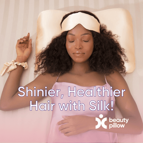 Sleep your way to shinier, healthier hair with Mulberry Silk by Beauty Pillow