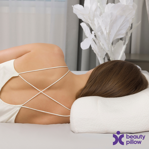 Orthopedic support for back and neck support, Beauty Pillow's elevation boosts circulation for a brighter, fresher complexion