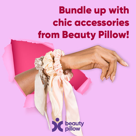 Bundle up with chic accessories from Beauty Pillow! 