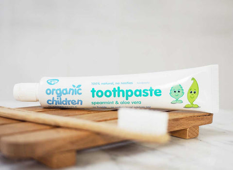 organic toothpaste for children