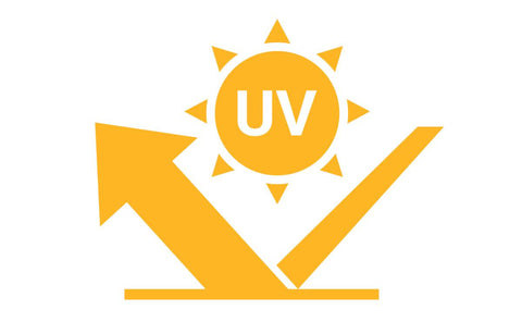 how titanium dioxide works by reflecting rays