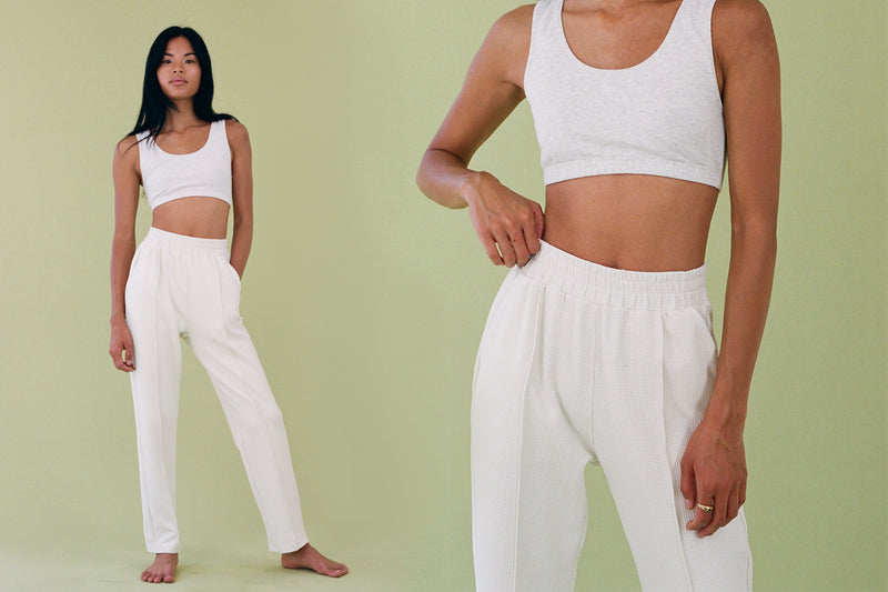 nala ナラ pin tuck thermo pants ホワイト 人気の商品を価格比較