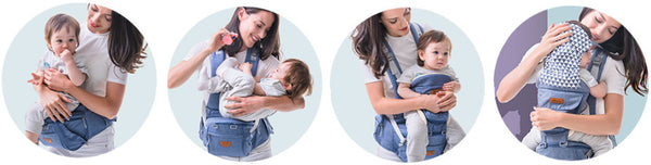 Baby Carrier with Hip Seat 6 in 1