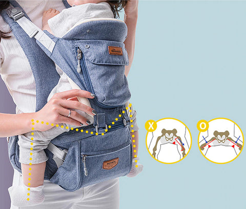 Baby Carrier with Hip Seat 6 in 1