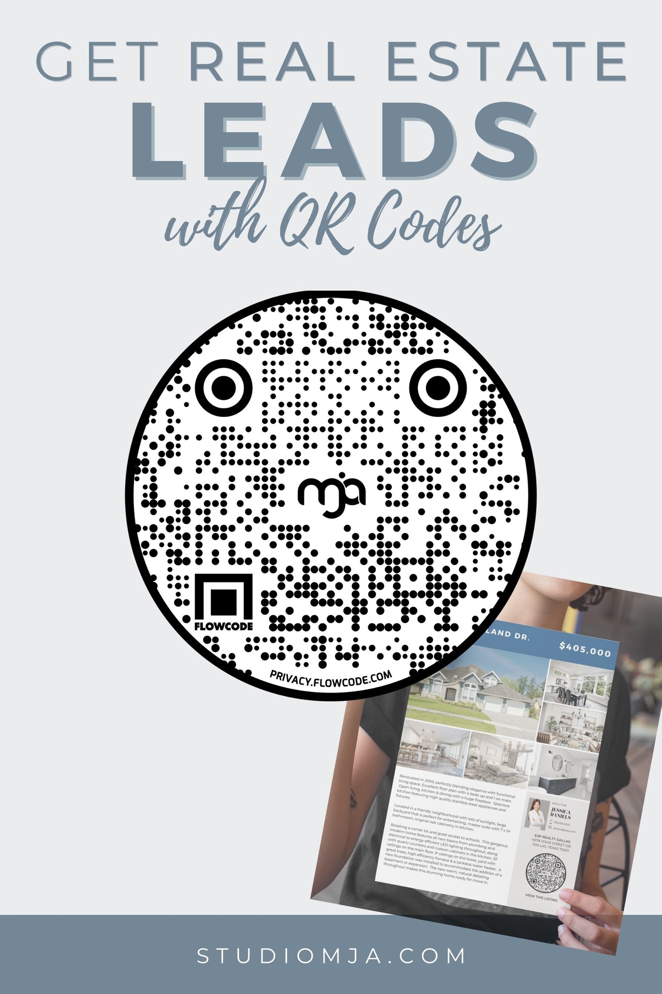 real estate leads with qr code