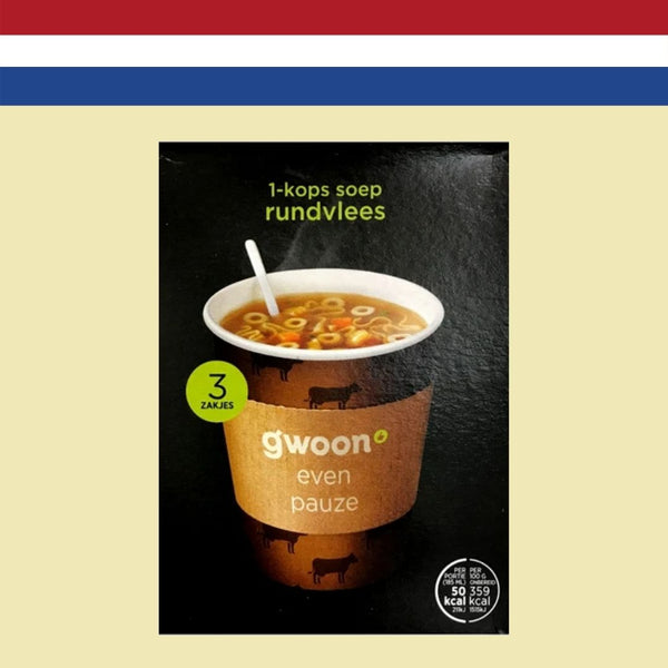 Gwoon 1-Cup Soup - Leek 45g – Ramakers Dutch Imports