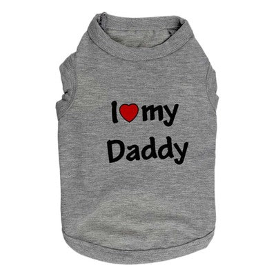 Mommy and Daddy Dog T Shirts