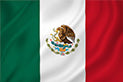 The flag of Mexico