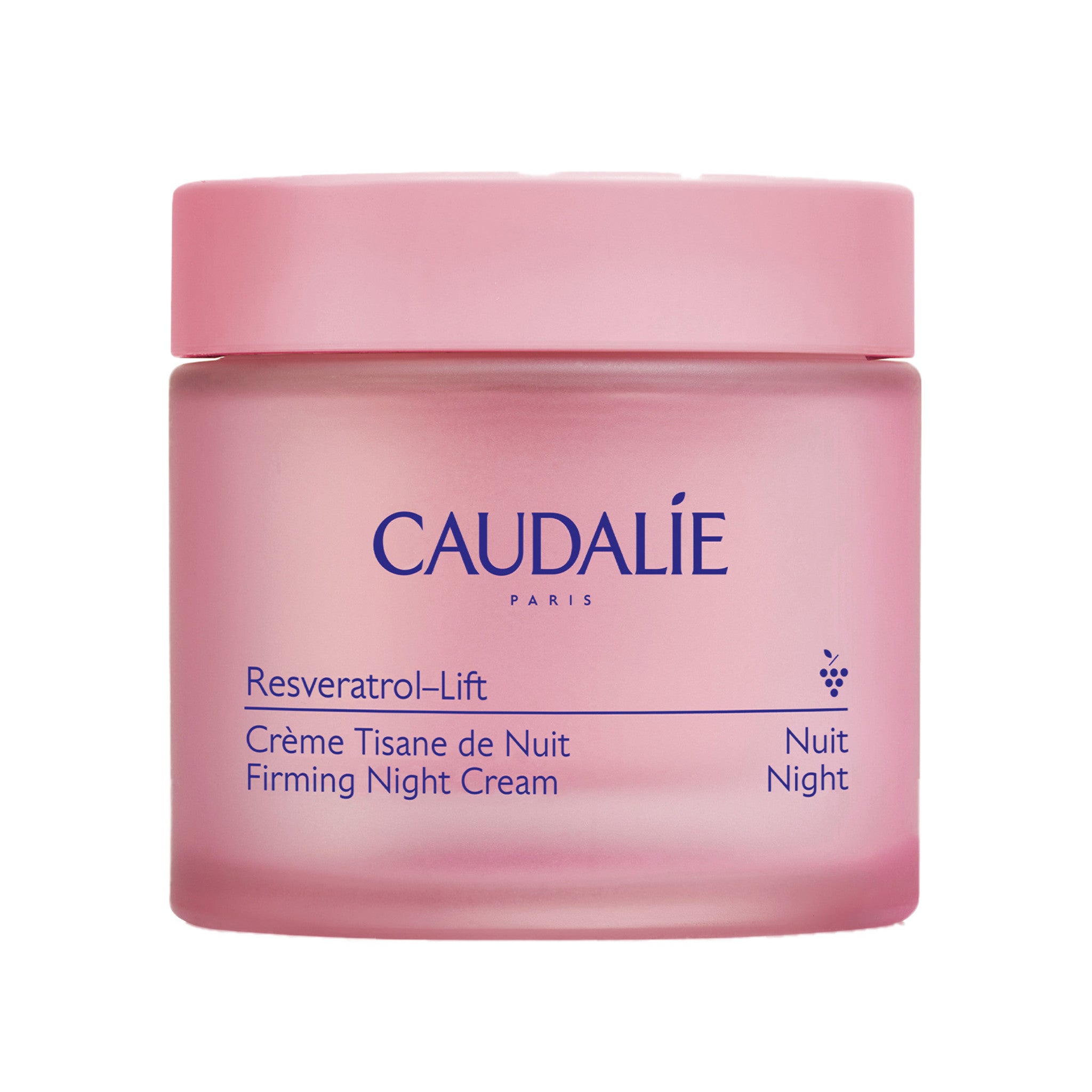Caudalíe Resveratrol-lift Firming Night Cream In Pink