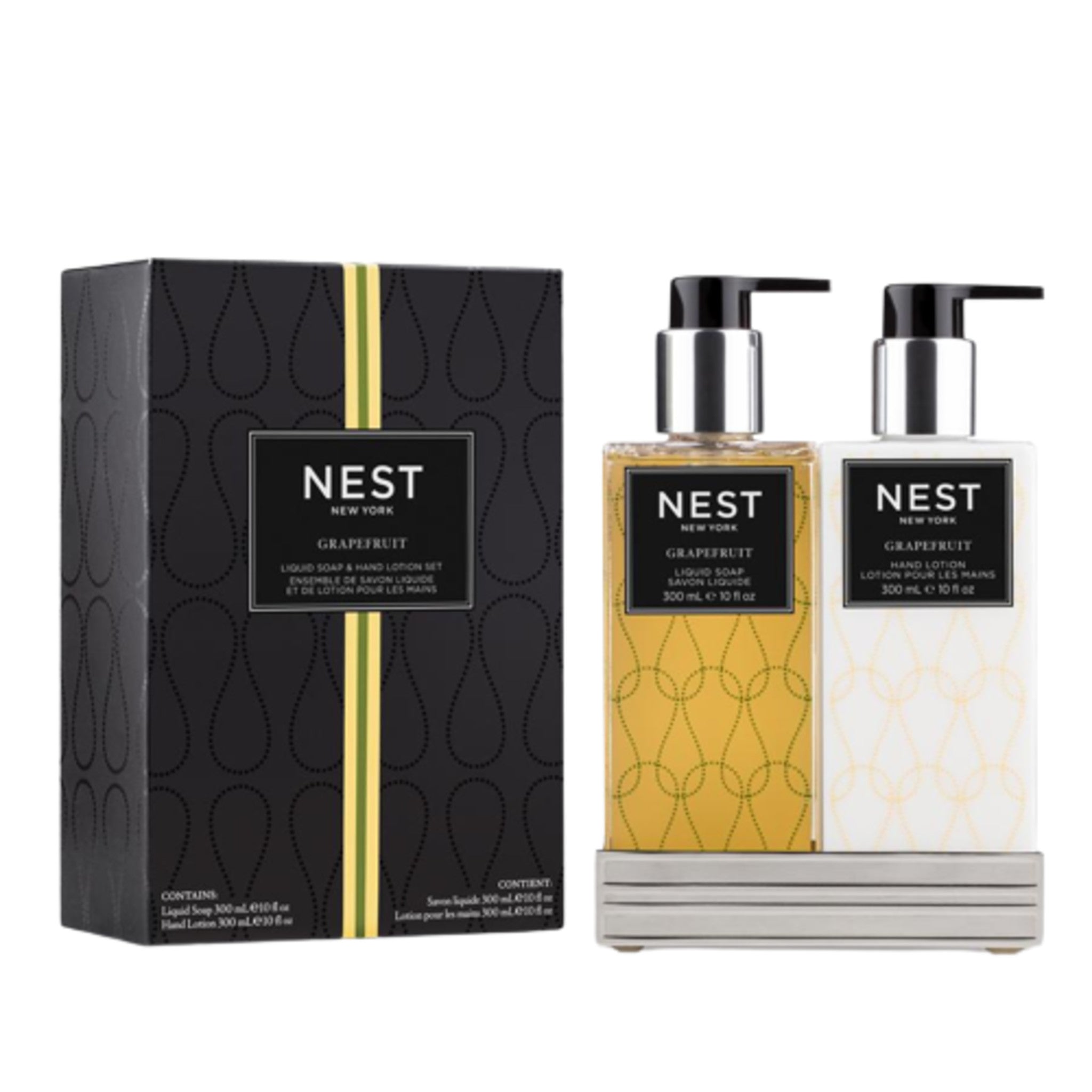 Nest Grapefruit Liquid Soap And Hand Lotion Set In White