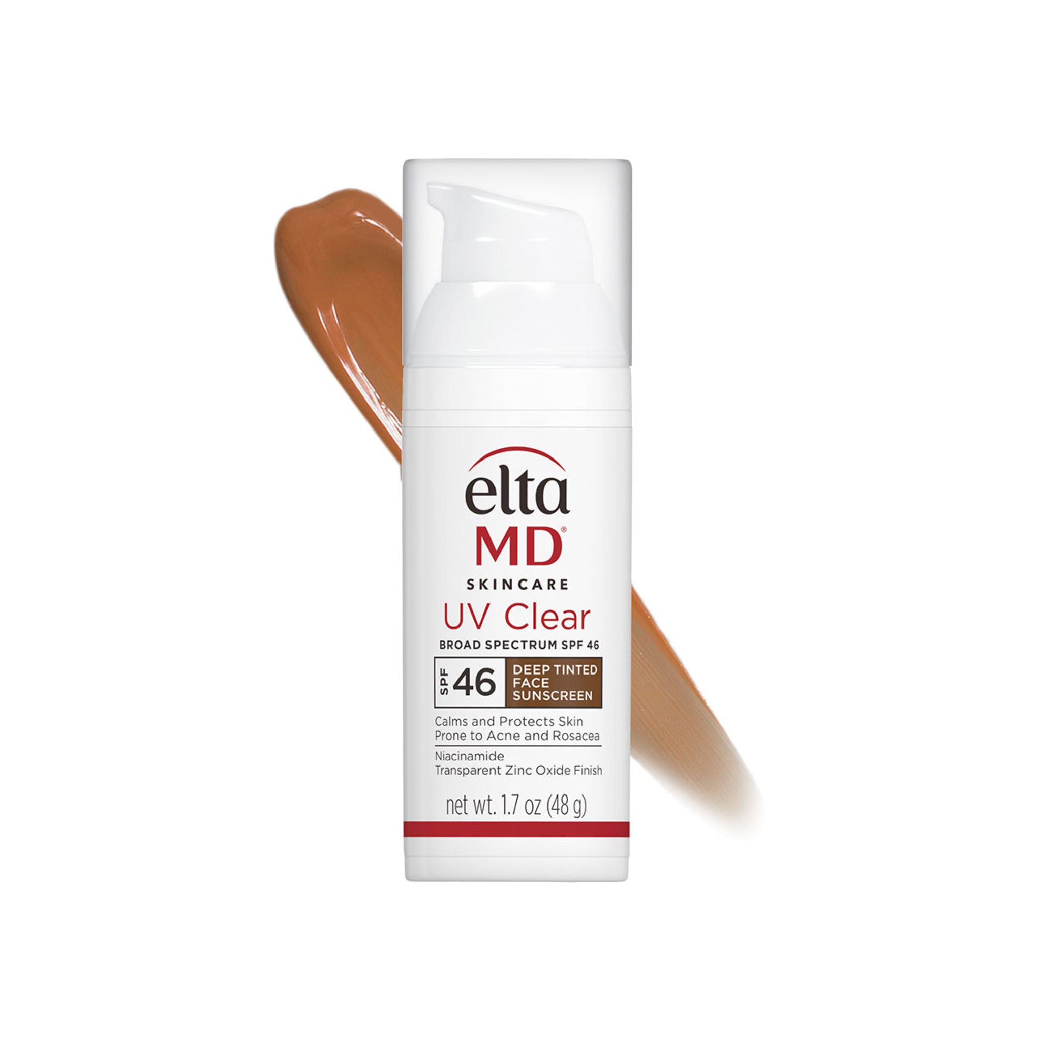 Eltamd Uv Clear Tinted Broad-spectrum Facial Sunscreen Spf 46 In Brown
