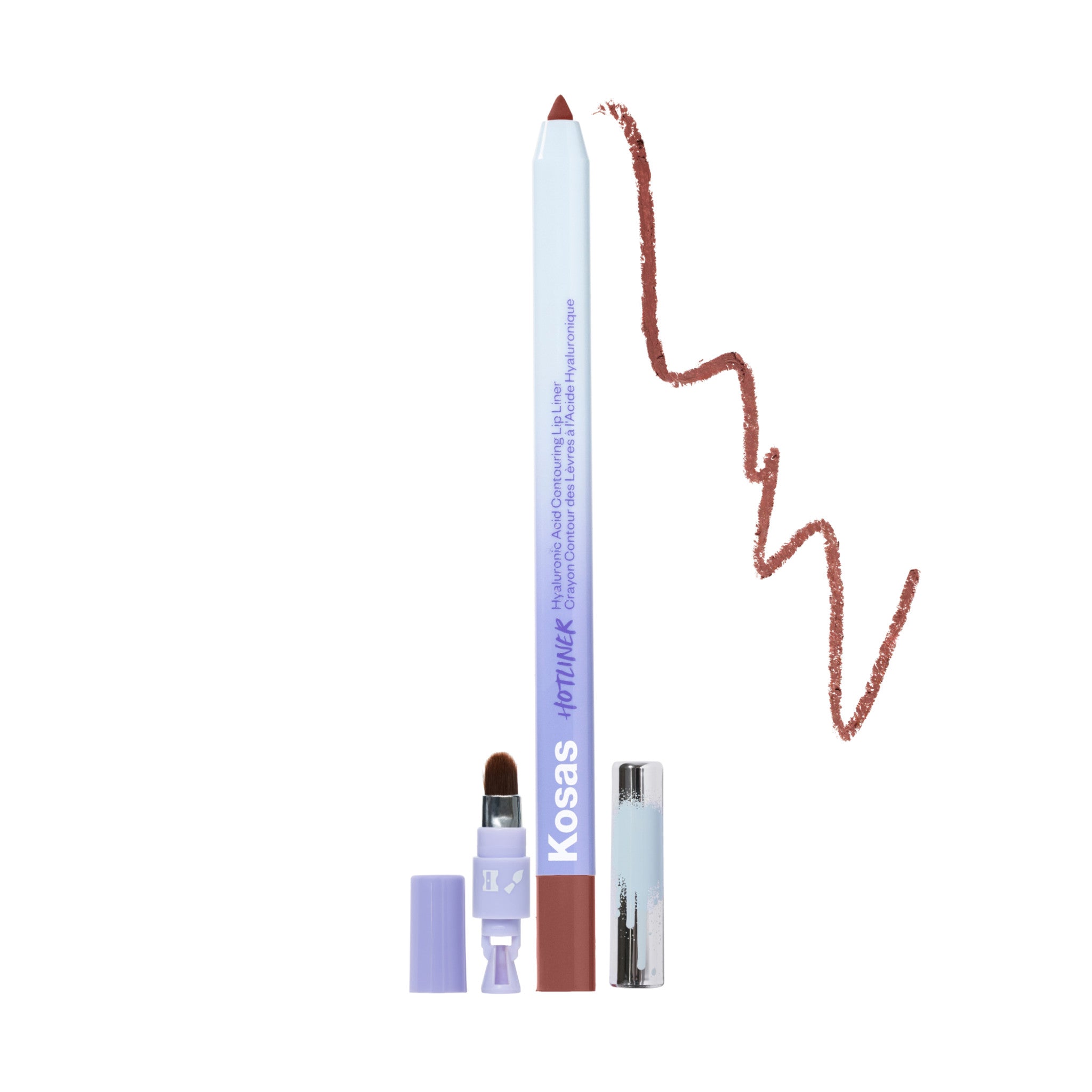 Kosas Hotliner Hyaluronic Acid Contouring Lip Liner In Infinite