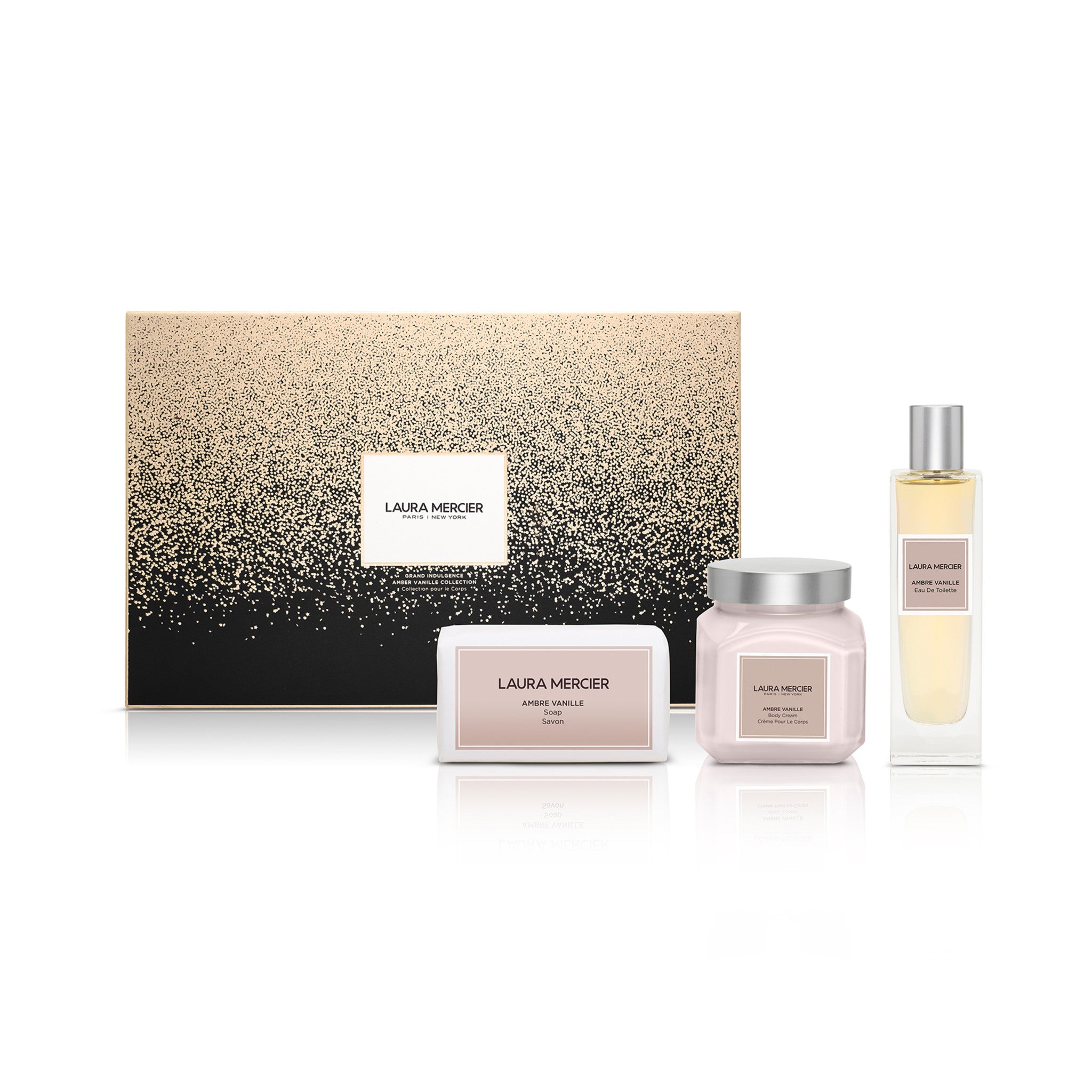 HOLIDAY 21 BATH & BODY SET - AMBRE VANILLE