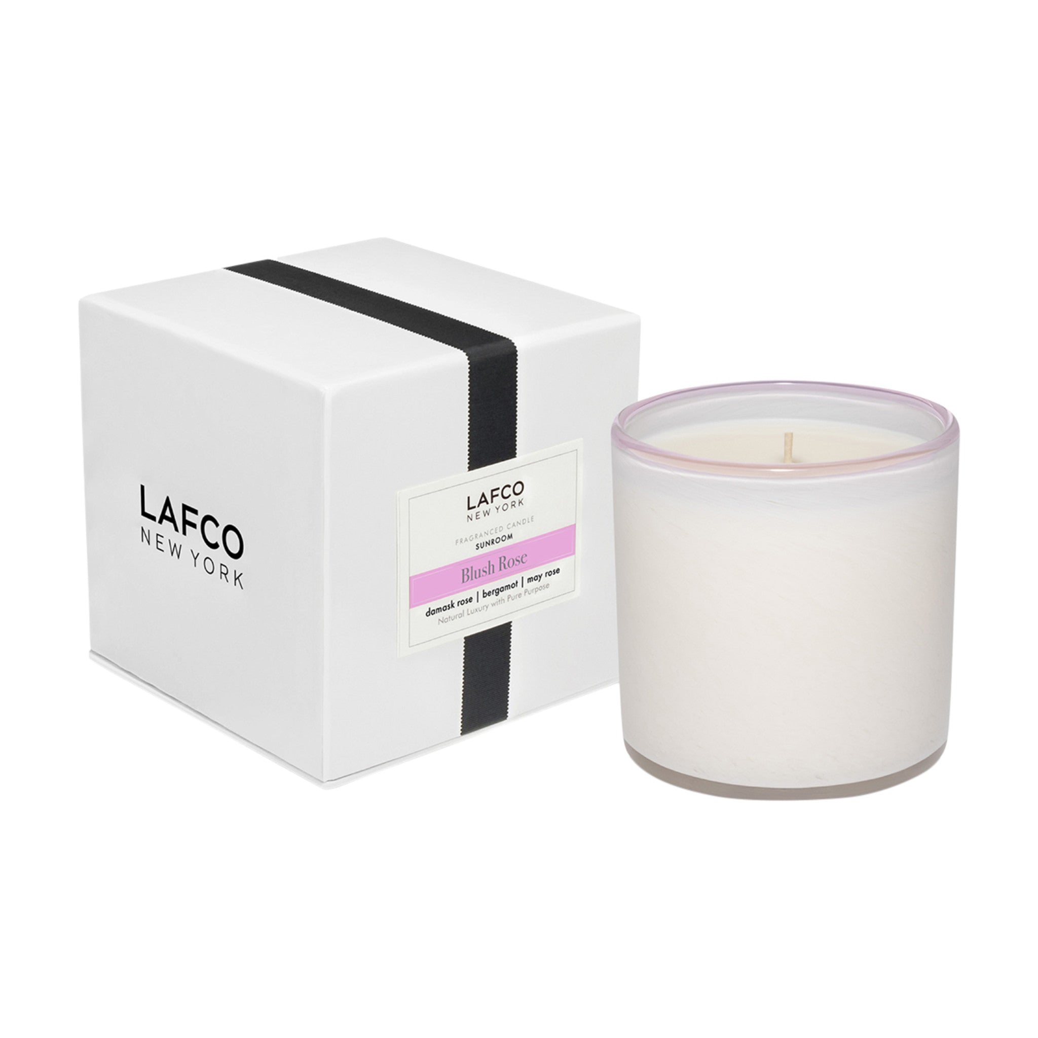 Blush Rose Signature Candle main image.