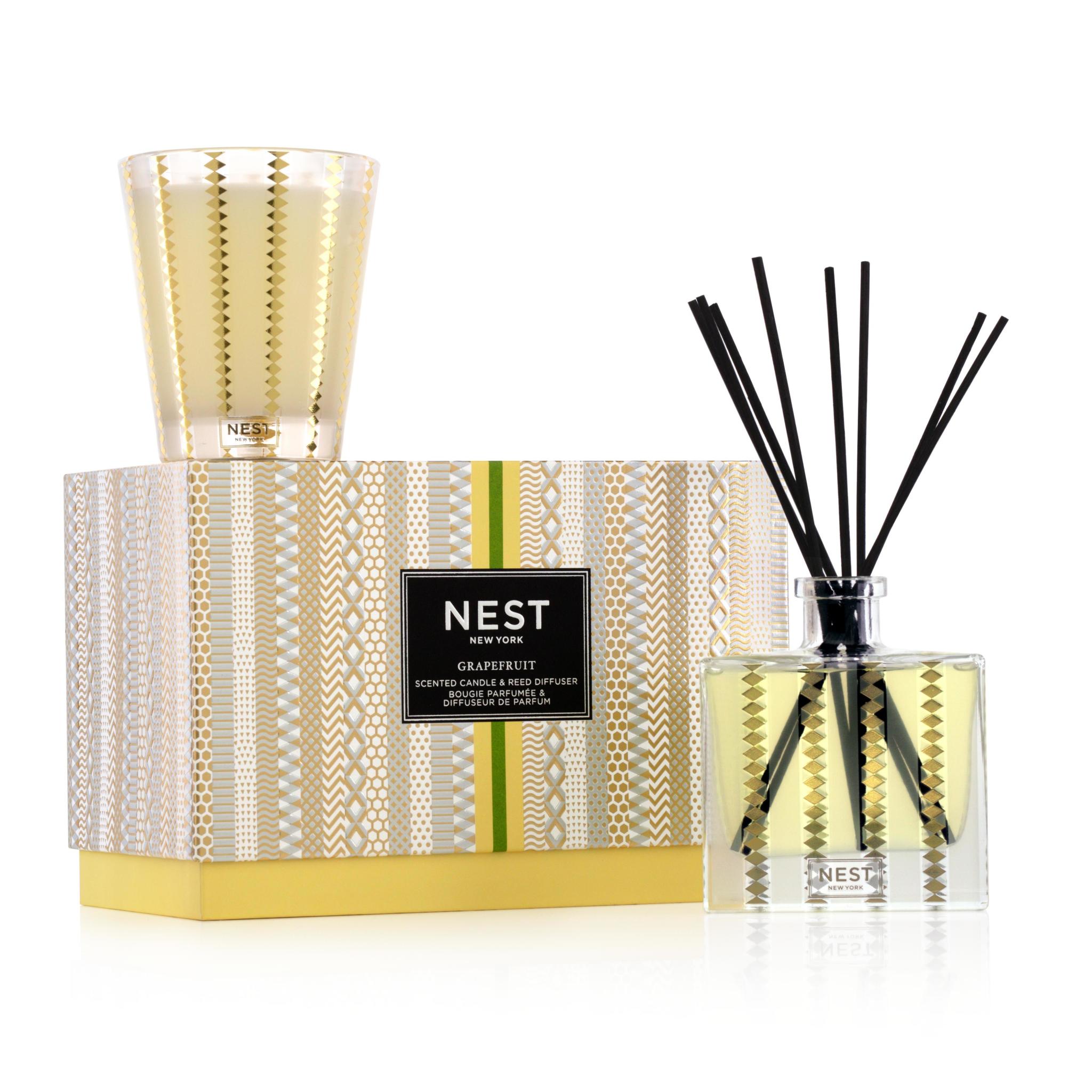 Grapefruit Classic Candle & Diffuser Set