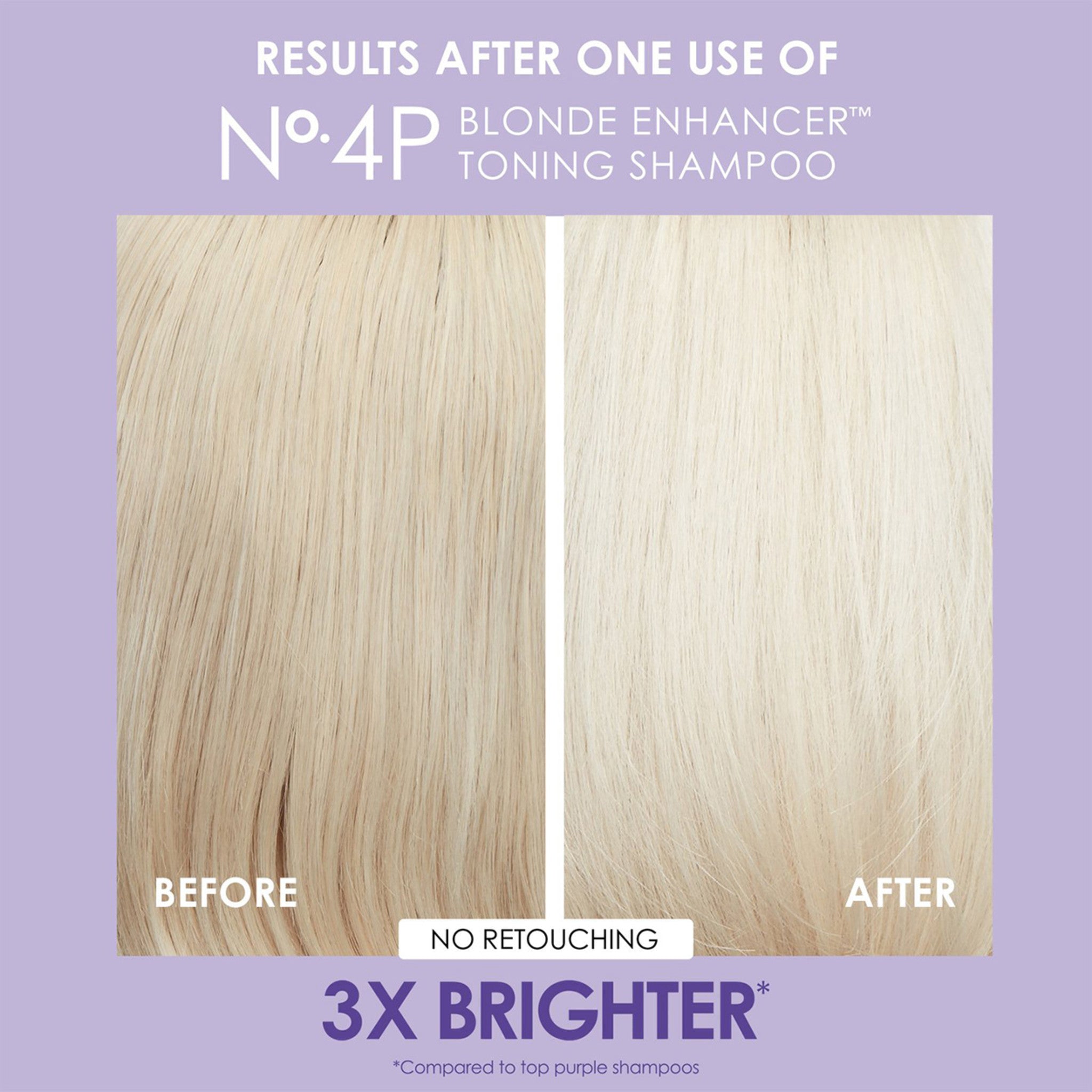 No. 4P Blonde Enhancing Toner Shampoo