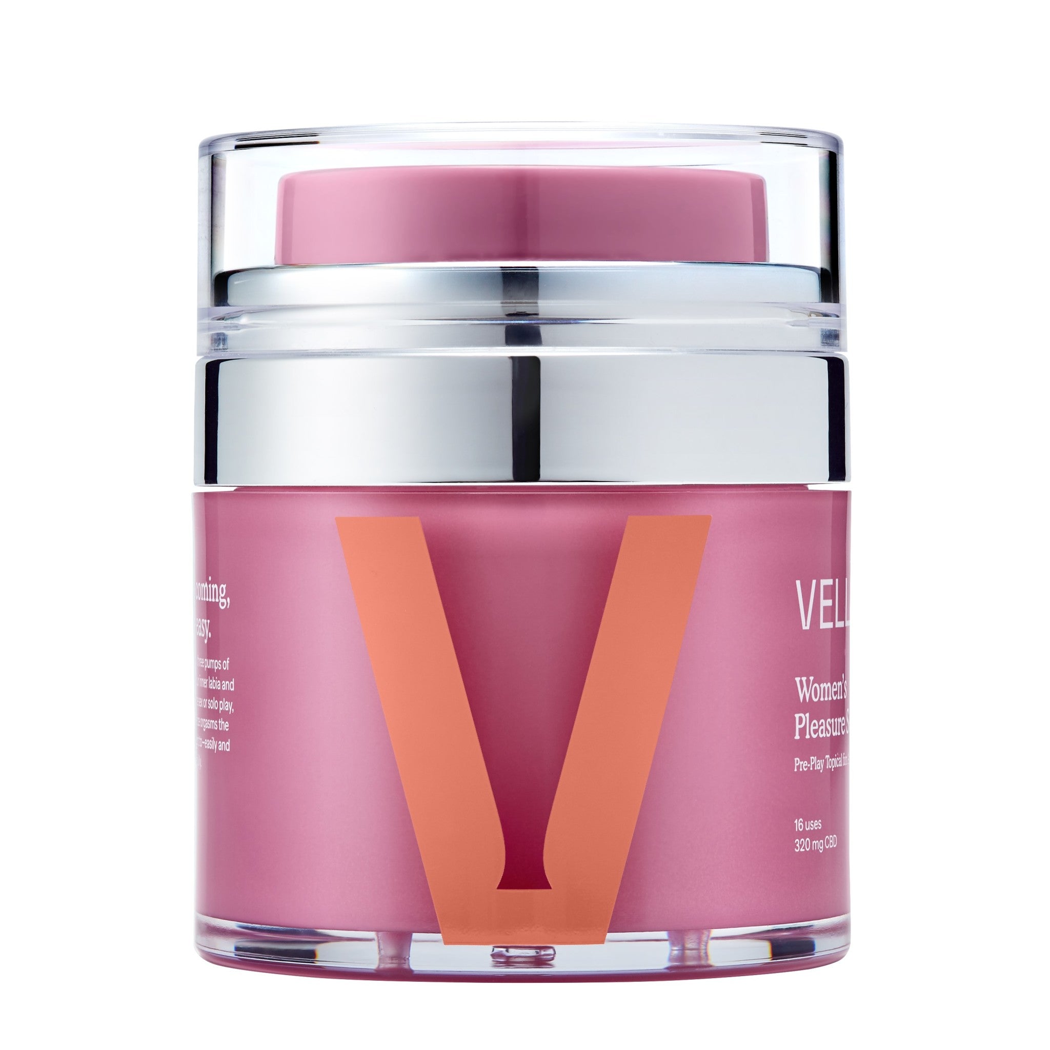 Women's Pleasure Serum Jar main image.