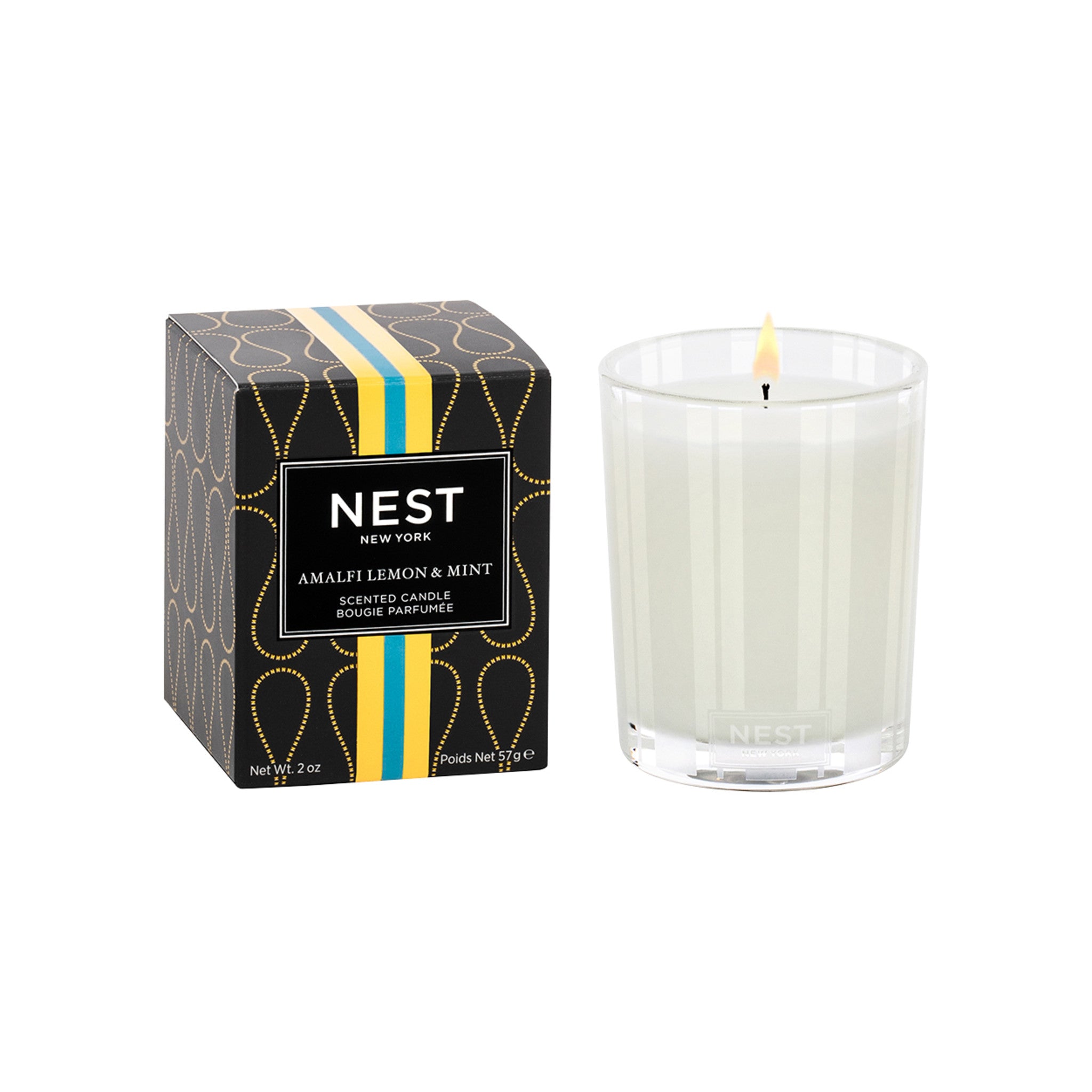 Amalfi Lemon and Mint Candle main image.