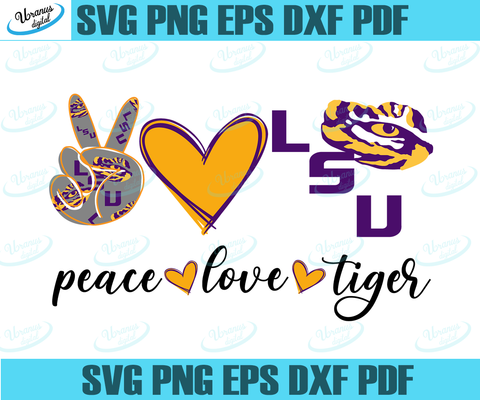 Download Sport Svg Uranusdigital Com Tagged Peace Love Tigers Svg