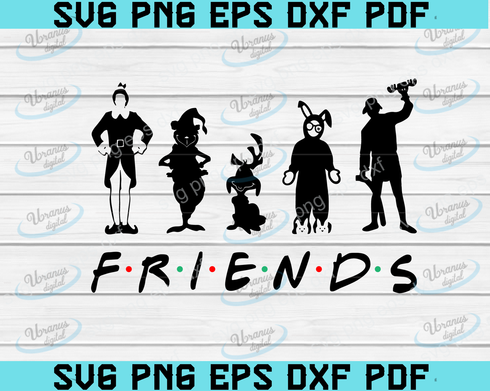 Free Free 324 Friends Svg Christmas SVG PNG EPS DXF File