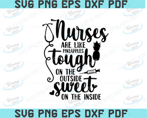 Free Free Nurses Are Like Pineapples Svg 284 SVG PNG EPS DXF File