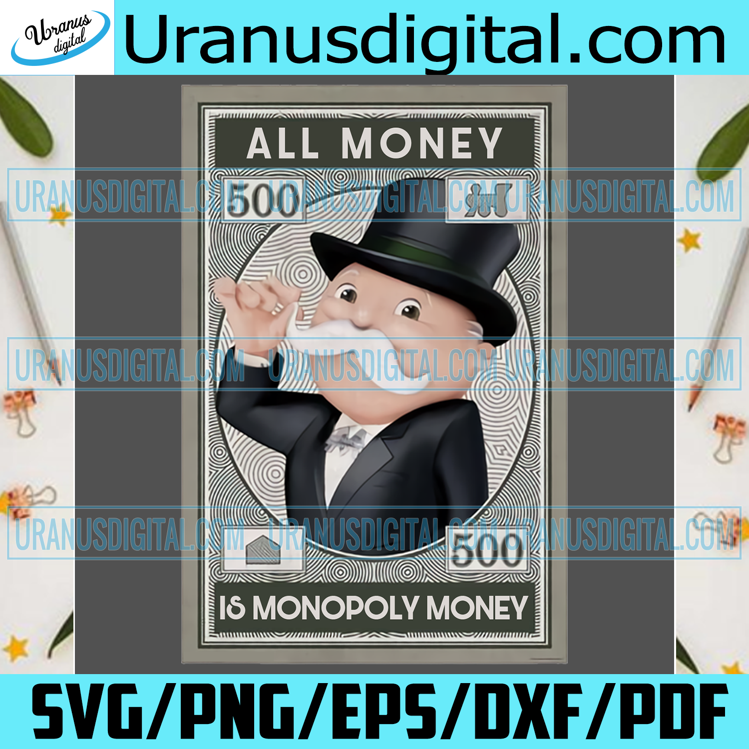 Download Monopoly Man All Money Is Monopoly Money Trending Svg Monopoly Man S Uranusdigital