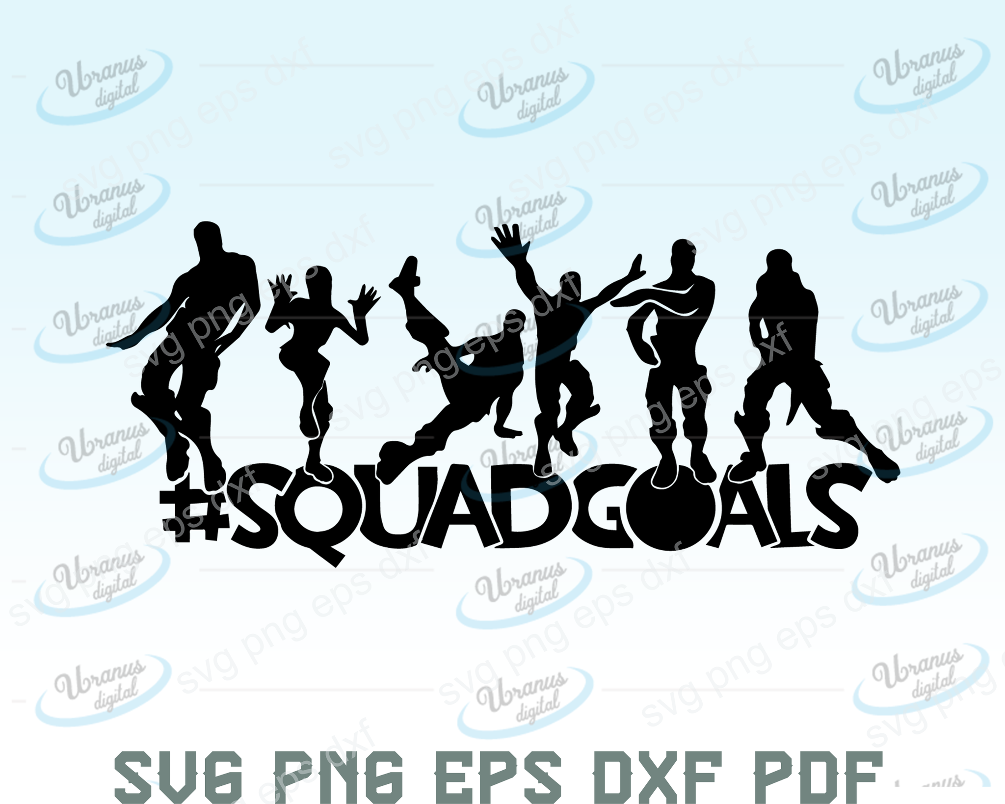 Download Fortnite Squad Goals Svg Svg Files For Silhouette Files For Cricut S Uranusdigital