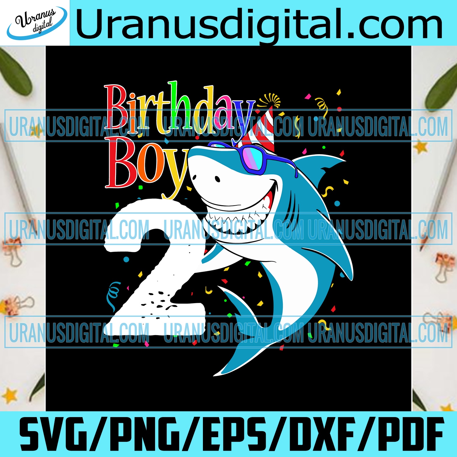 Free Free 88 Baby Shark 2Nd Birthday Svg SVG PNG EPS DXF File