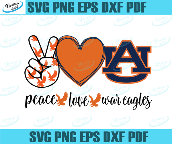 Download Peace Love War Eagle Svg Lover Sport Svg Uranusdigital