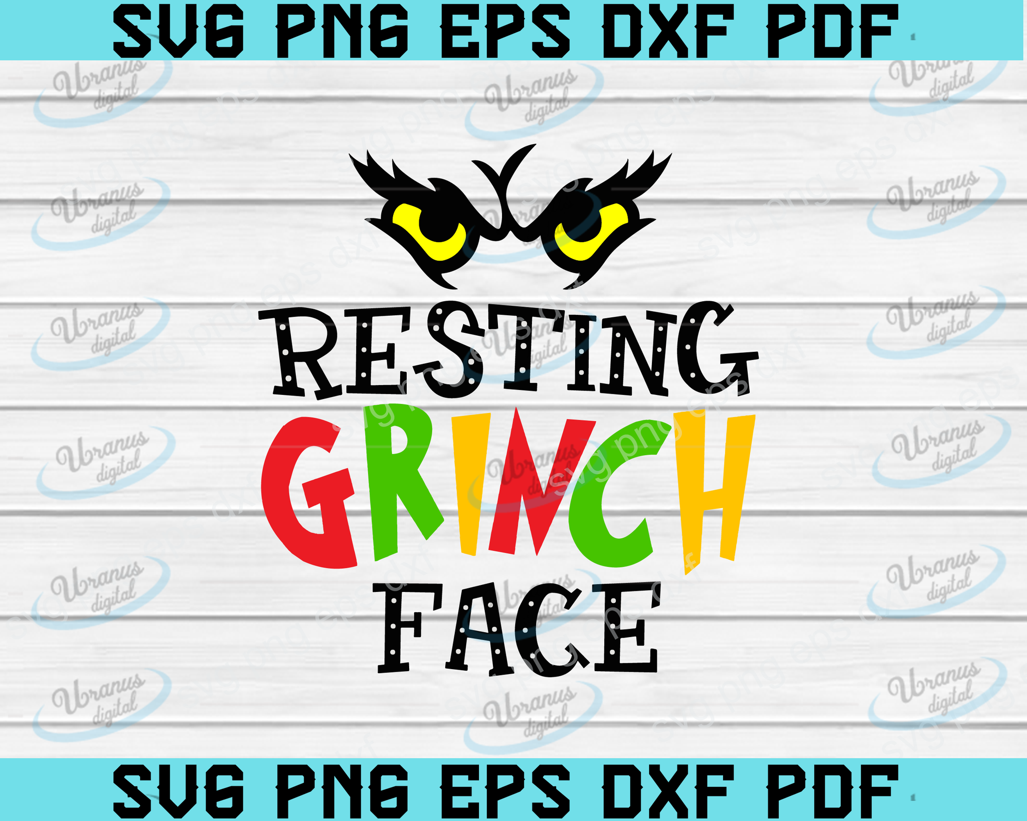 Download Resting Grinch Face Svg Mery Grinch Shirt Svg Grinch Svg Christmas Svg Uranusdigital