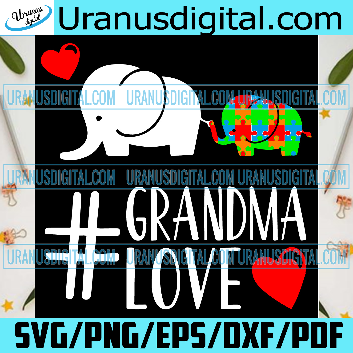 Download Grandma Love Svg Autism Svg Awareness Svg Autism Awareness Svg Gra Uranusdigital