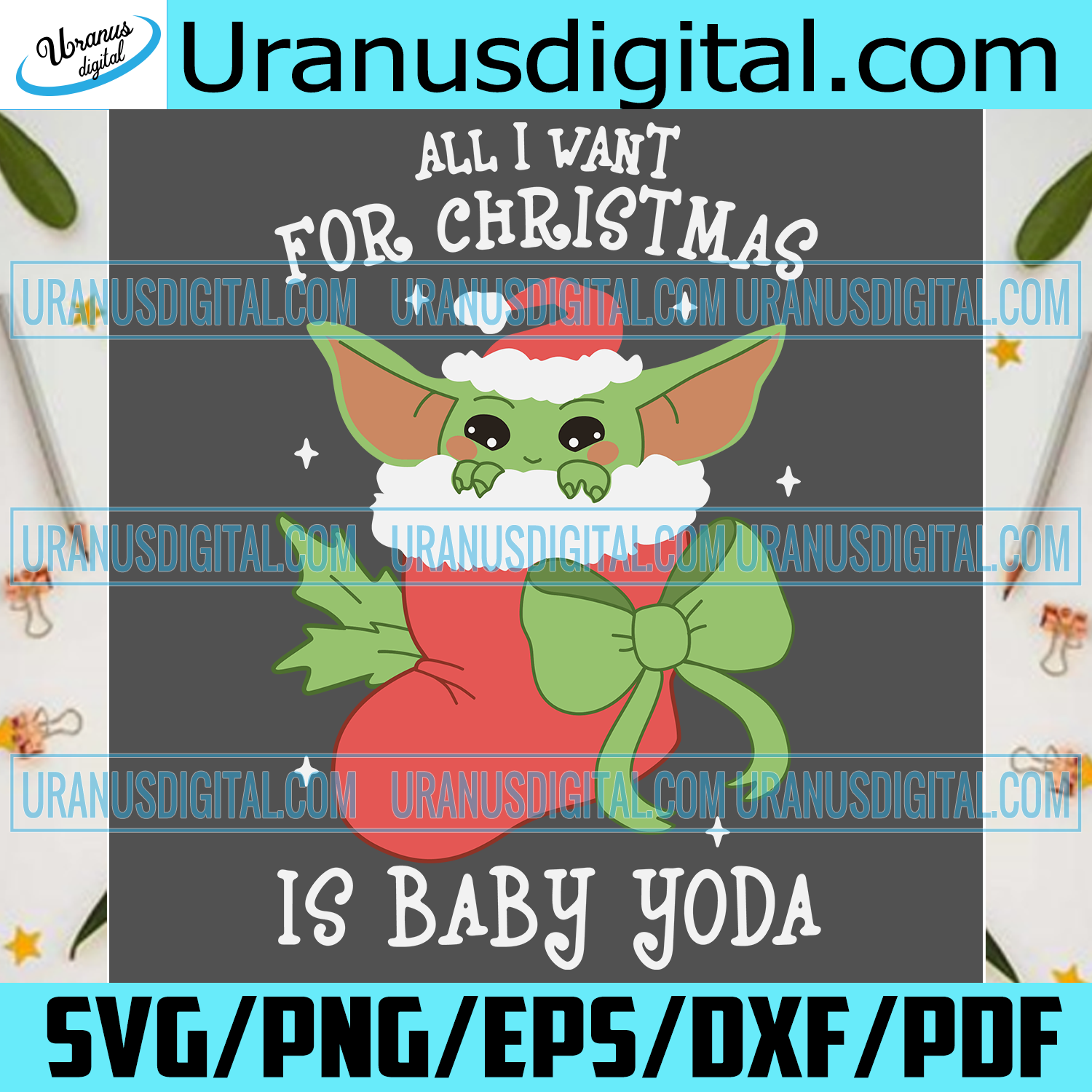 Download All I Want For Christmas Is Baby Yoda Svg Christmas Svg Xmas Svg Me Uranusdigital