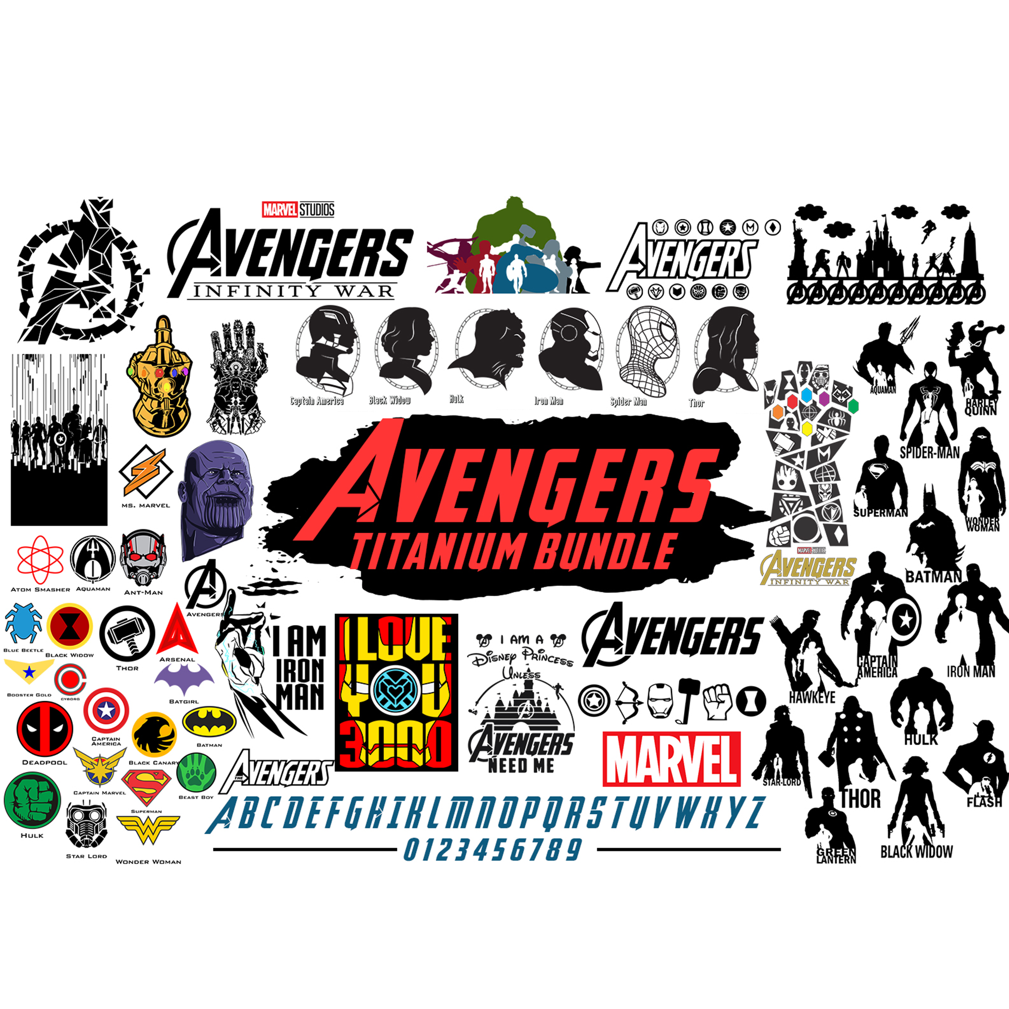 Download Avenger Svg Marvel Svg Avengers Digital Thanos Svg Superhero Svg Uranusdigital PSD Mockup Templates