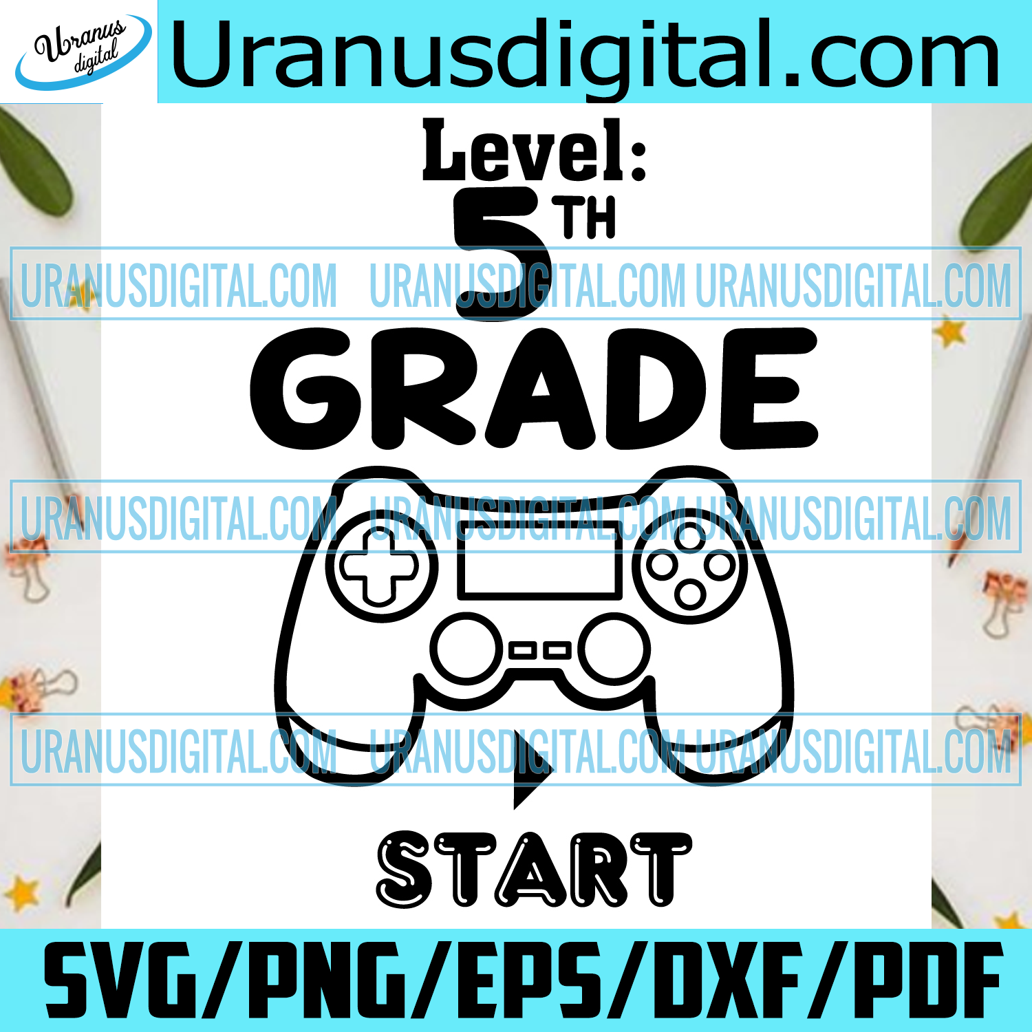 Level 5th Grade Start Svg Uranusdigital