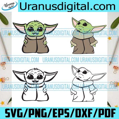 Free Free 203 Baby Yoda Happy Birthday Svg SVG PNG EPS DXF File