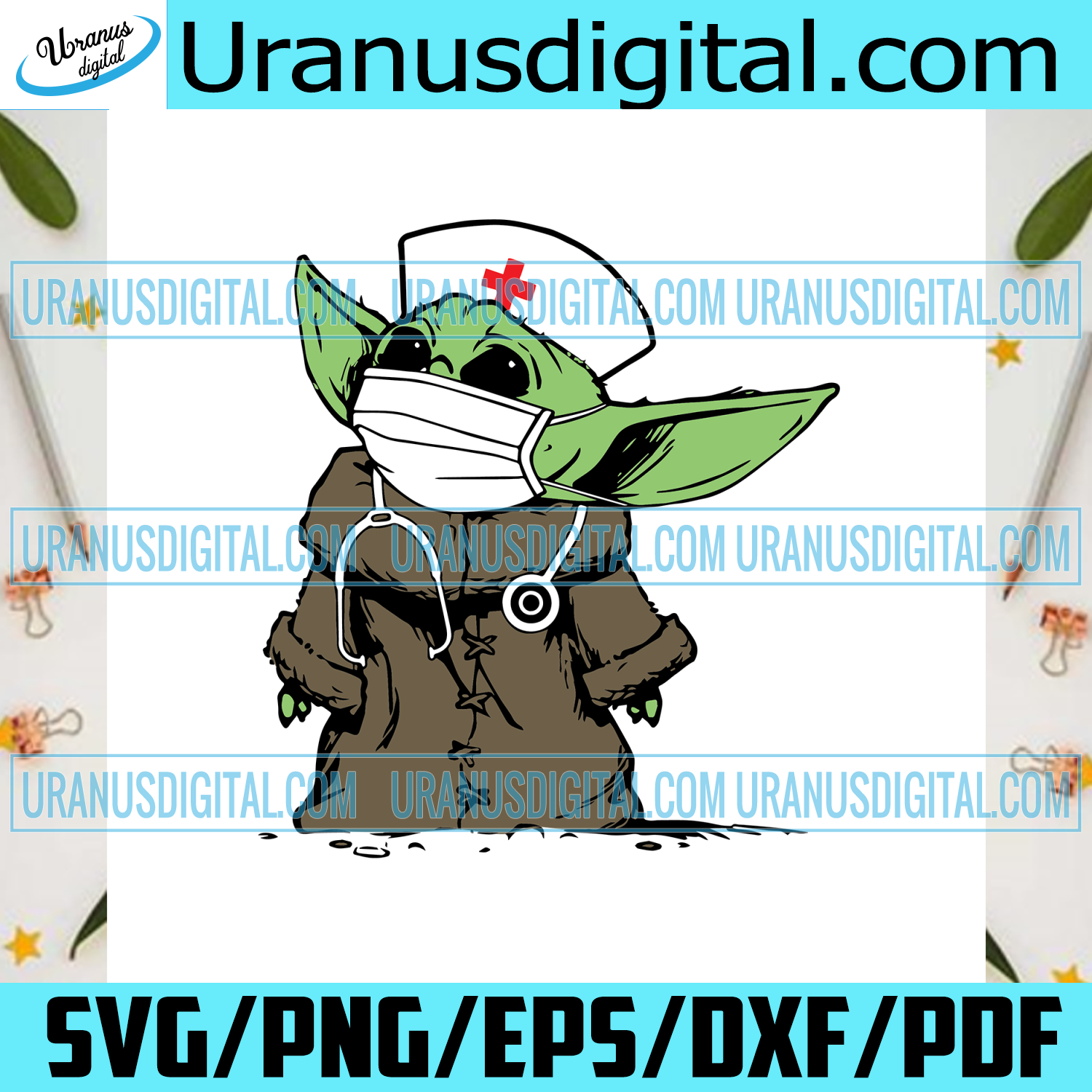 Free Free 287 Baby Yoda Nurse Svg SVG PNG EPS DXF File