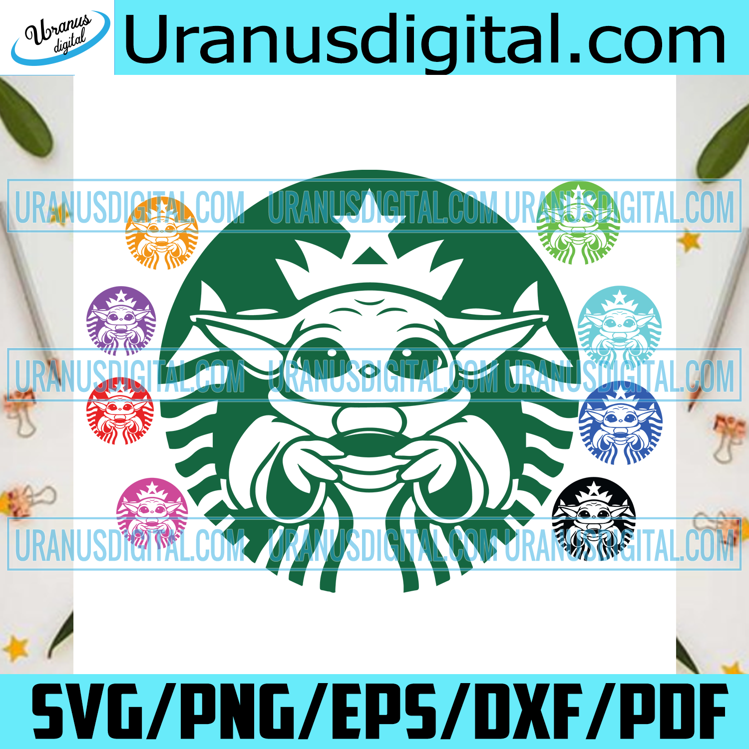 Download Baby Yoda Starbucks Logo Svg Trending Svg Baby Yoda Svg Yoda Svg C Uranusdigital