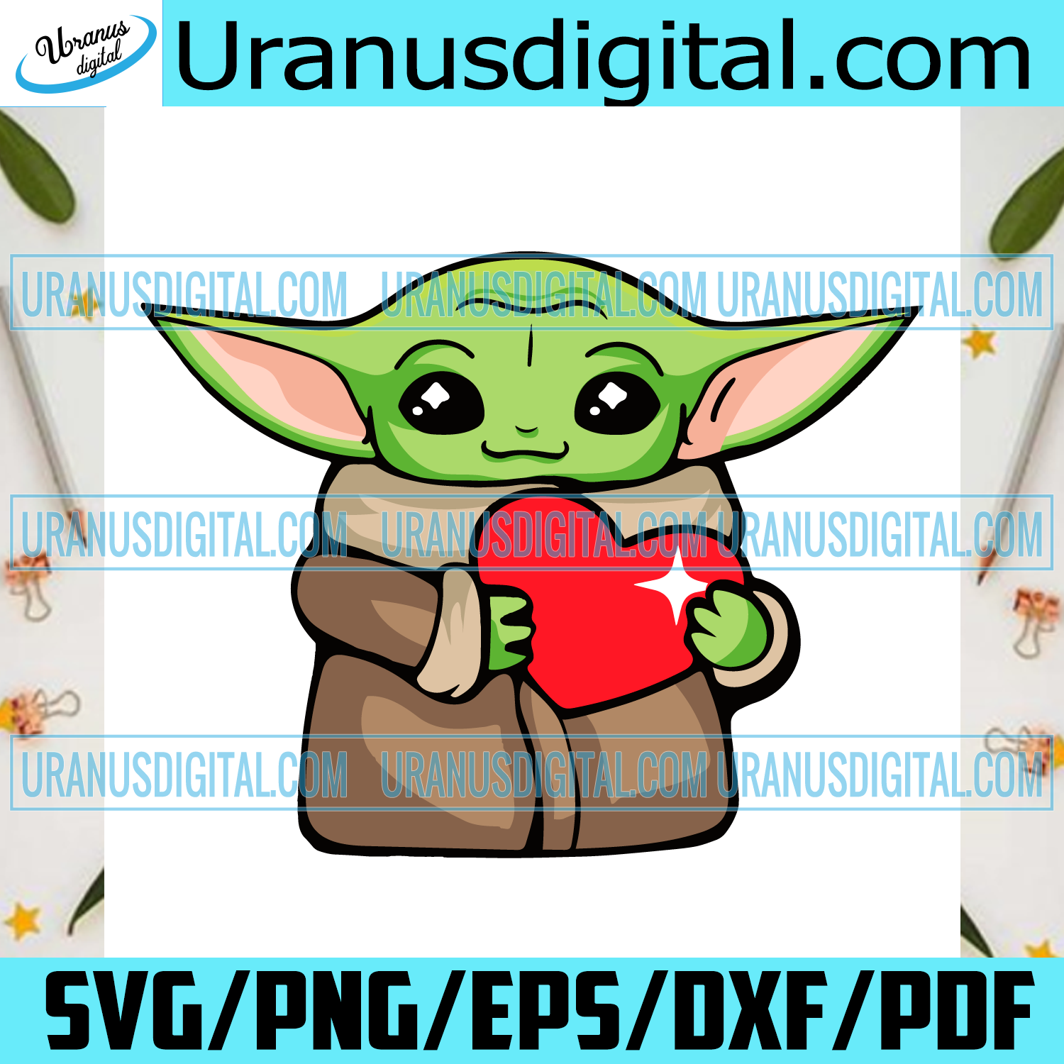 Free Free 73 Baby Yoda Svg Valentine SVG PNG EPS DXF File