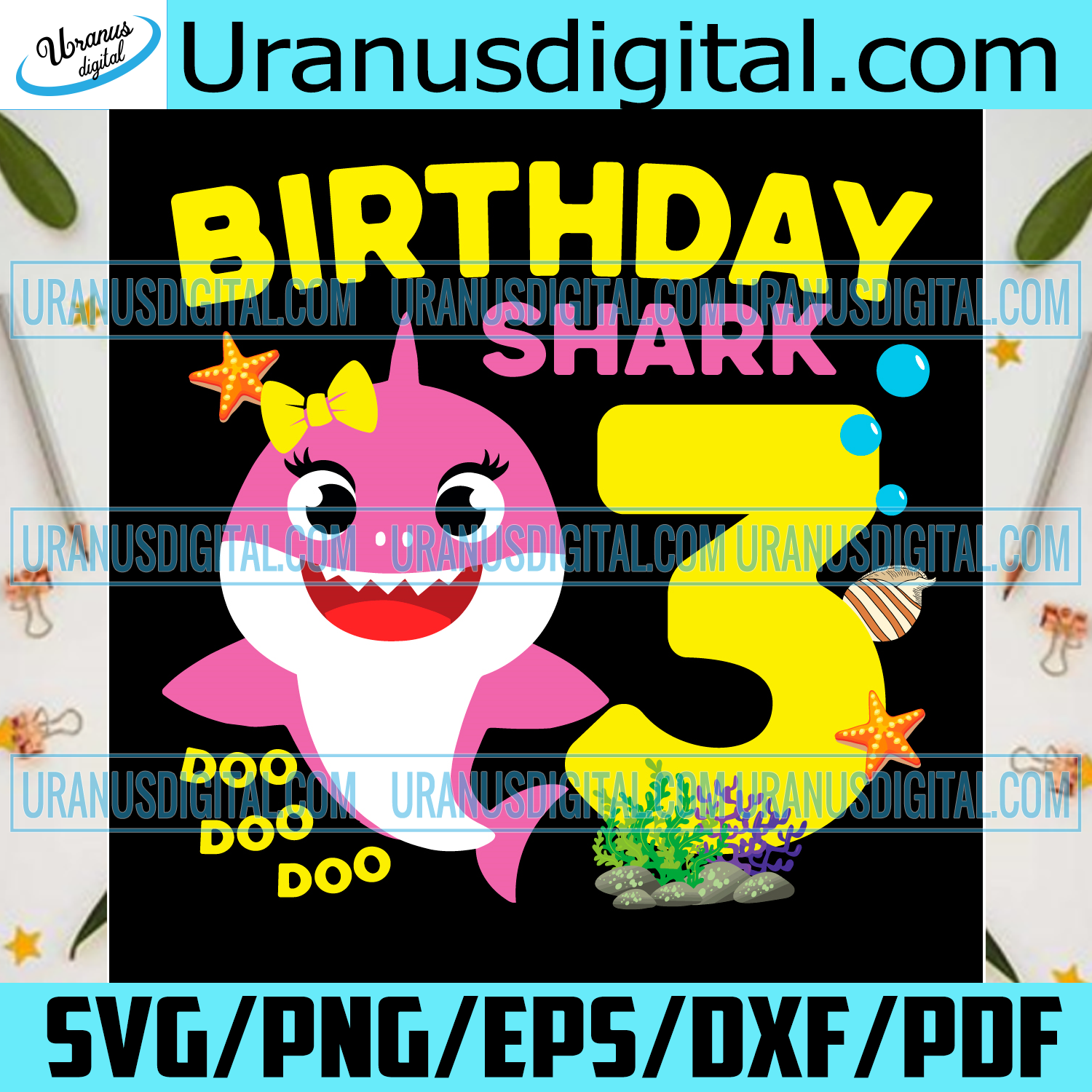 Free Free Baby Shark Birthday Svg 467 SVG PNG EPS DXF File