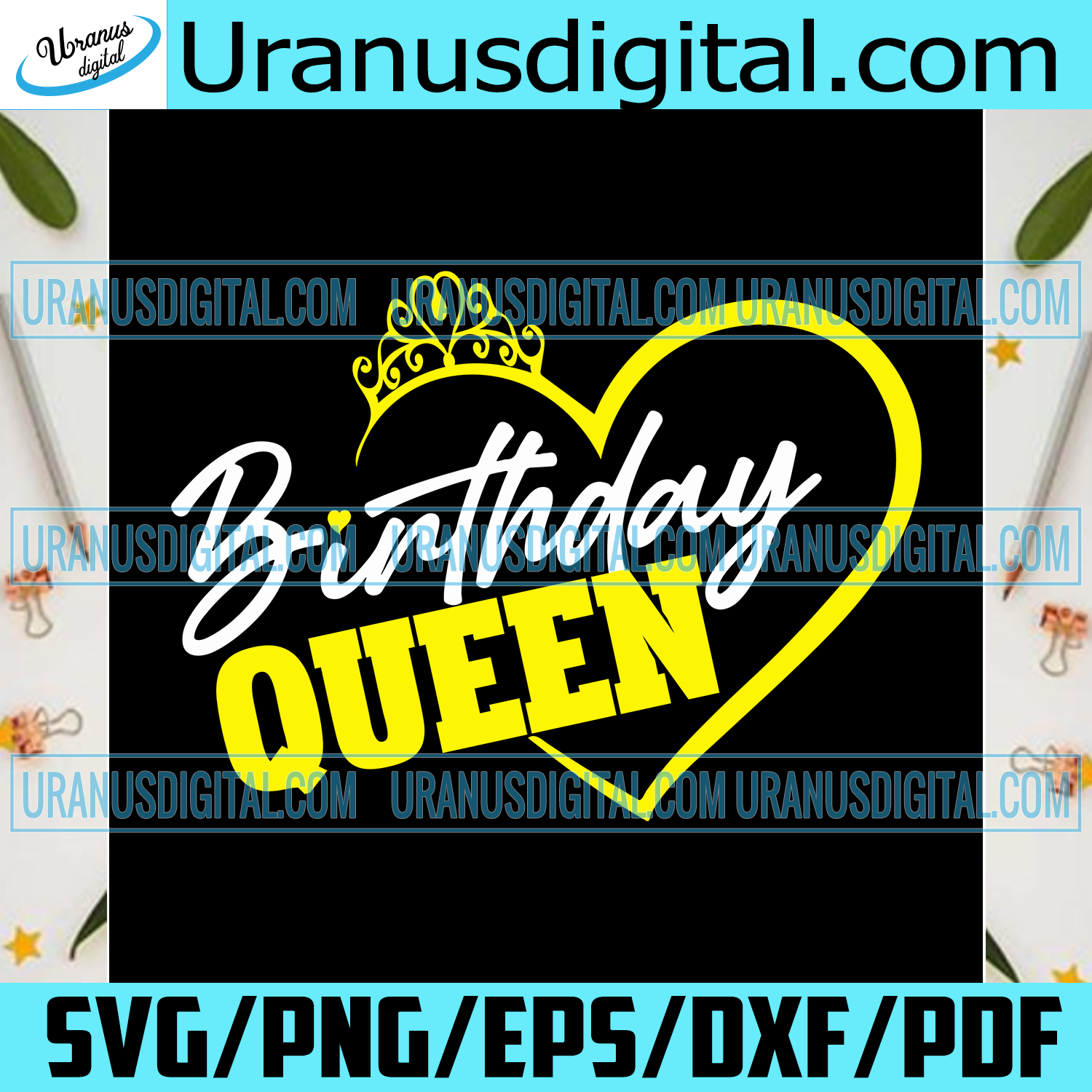 Download Birthday Queen Svg Birthday Svg Birthday Gift Svg Birthday Anni Svg Uranusdigital