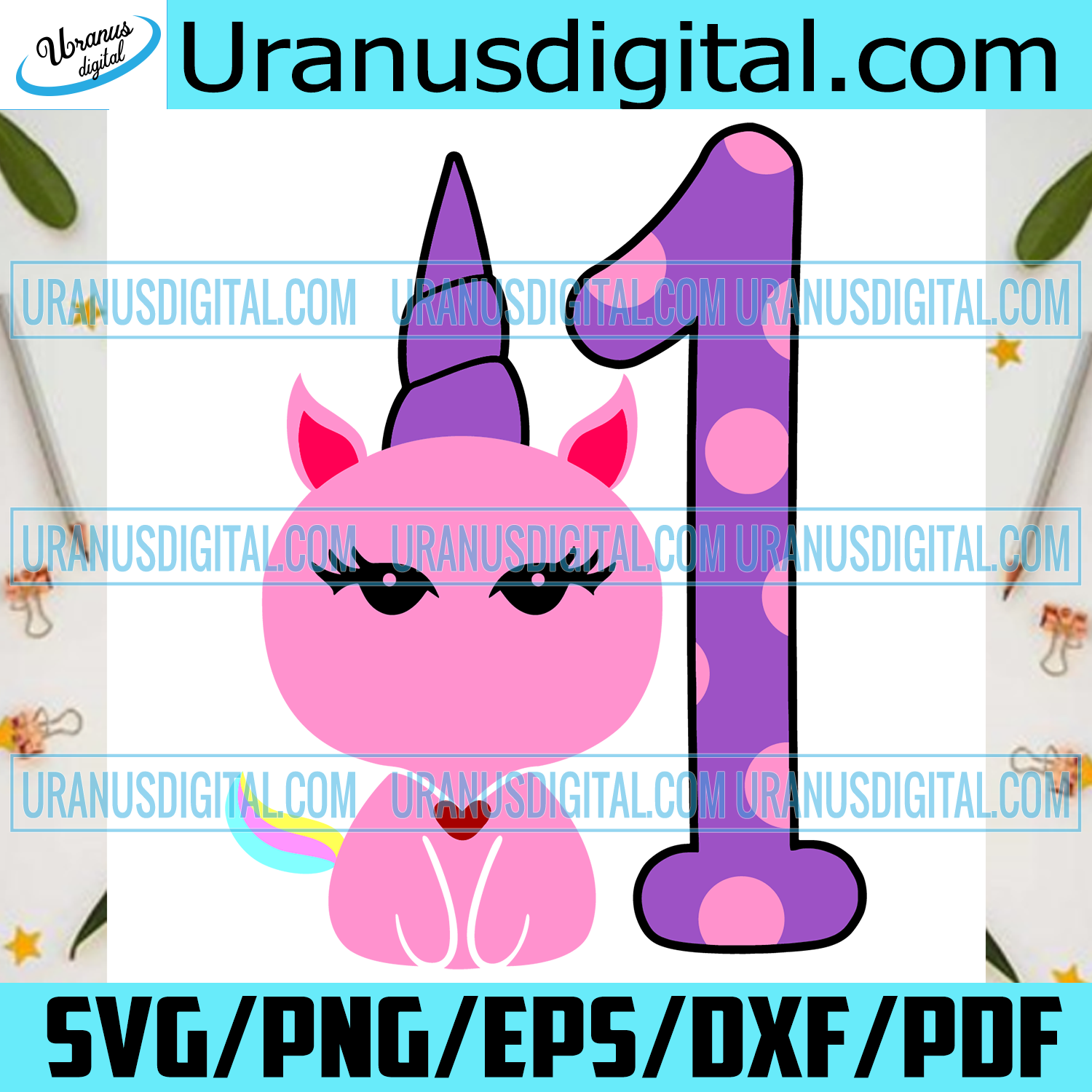 Download Birthday Unicorn Svg Birthday Svg First Birthday Svg Unicorn Svg B Uranusdigital