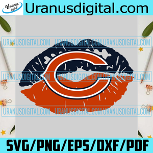 Download Chicago Bears Nfl Lips Svg Sport Svg Nfl Lover Football Teams Svg Uranusdigital