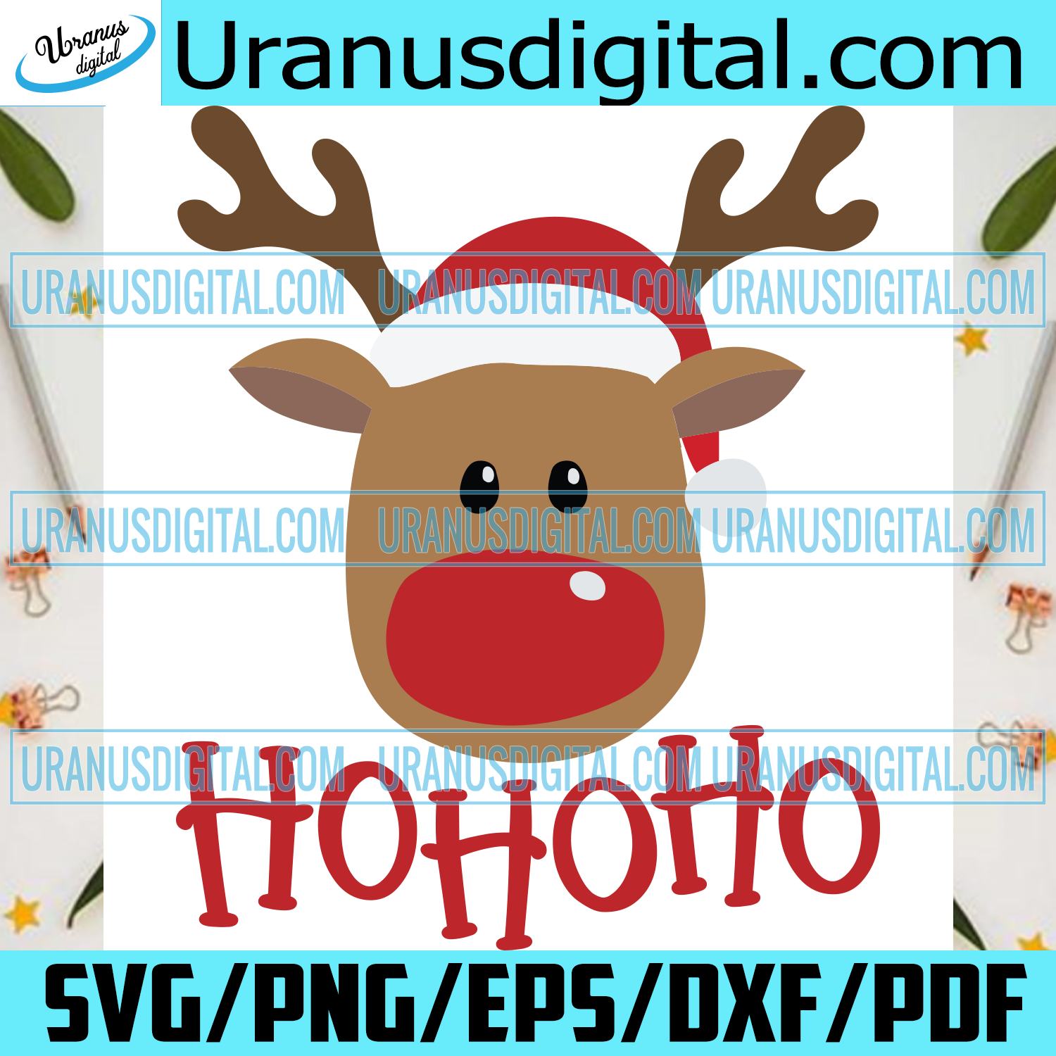 Download Christmas Deer Ho Ho Ho Christmas Svg Deer Svg Cute Deer Christmas Deer Svg Deer Lovers