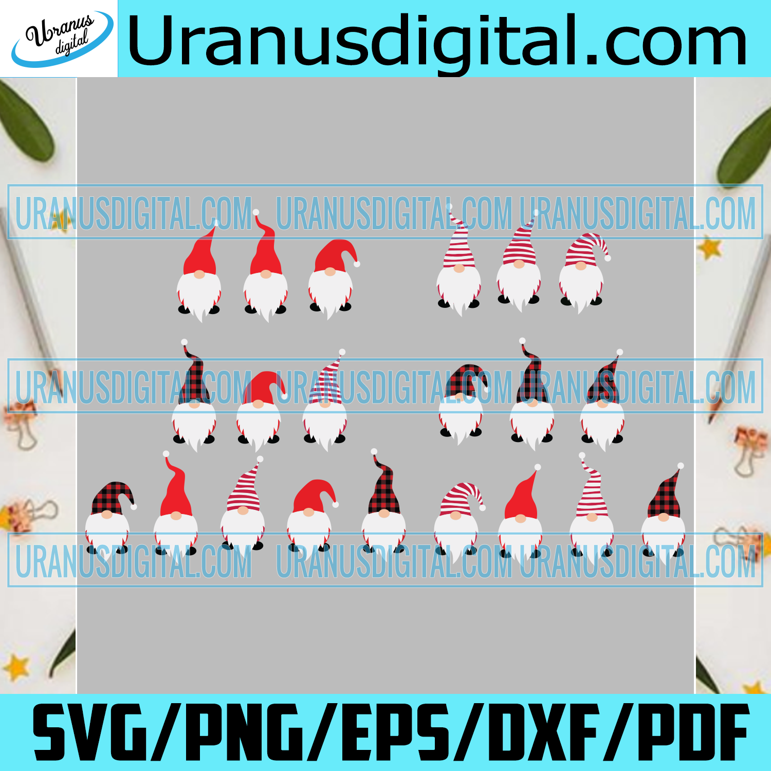 Christmas Gnomes Bundle Svg Christmas Svg Gnome Bundle Christmas Gn Uranusdigital